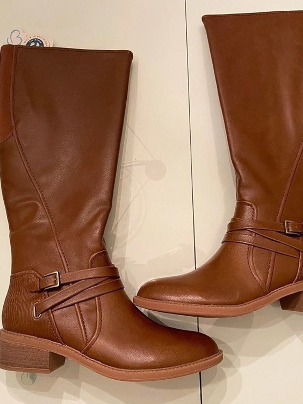 Bare Traps Stratford Tall Brown Boots US 10 New